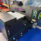 Plotter de Impresion DTF PRO doble cabezal i3200, horno integrado, impresion profesional para camisetas y textiles personalizados en colombia