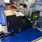 Plotter de Impresion DTF PRO doble cabezal i3200, horno integrado, impresion profesional para camisetas y textiles personalizados en colombia